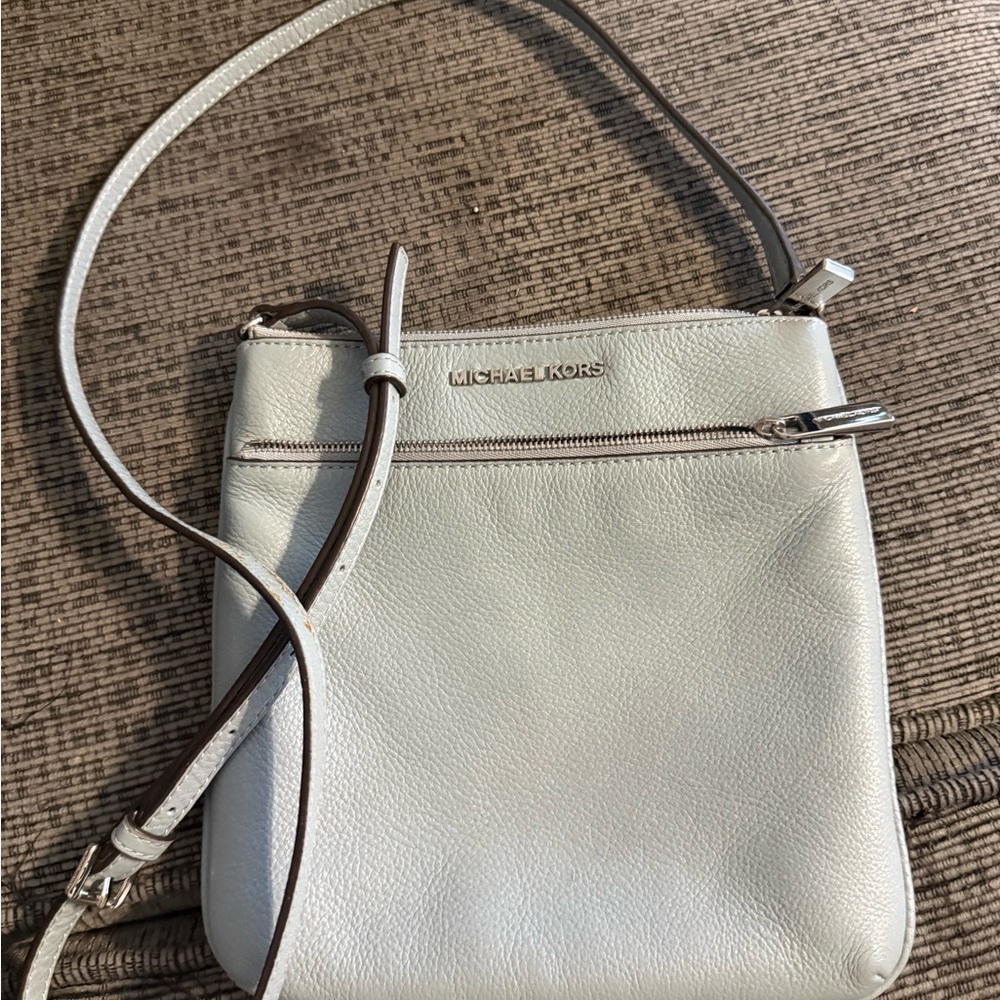 Michael Kors Light Blue Crossbody Bag